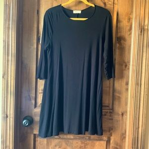 Cotton little black dress